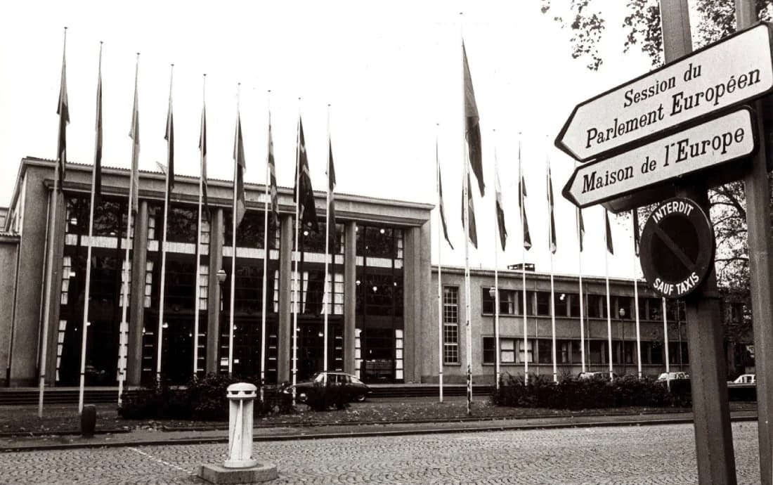 Exterior del Parlamento Europeo