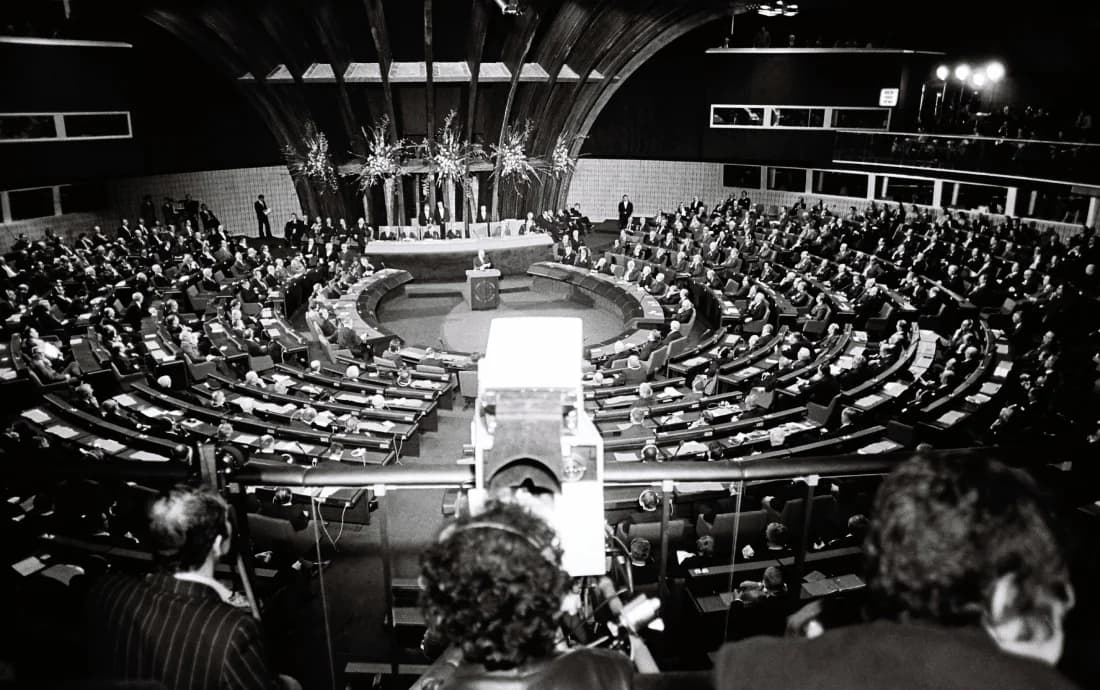 Interior del Parlamento Europeo